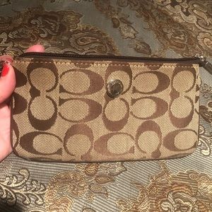 EUC coach wristlet